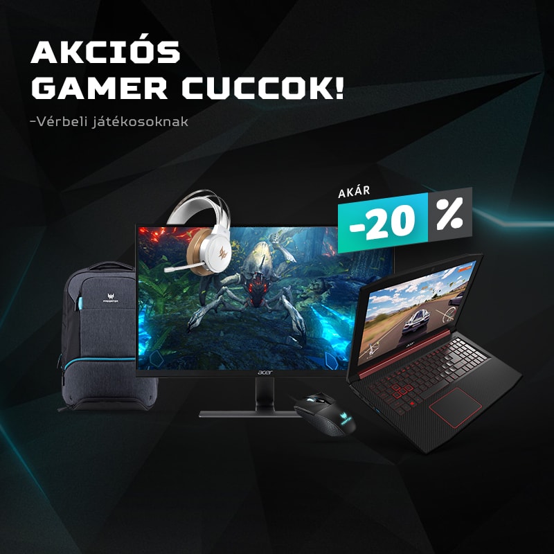 Gamer Akciók!