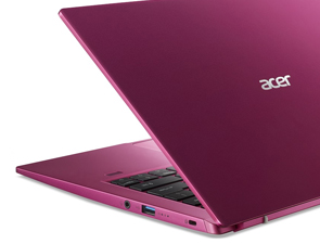 Acer Swift 3 Ultrabook - SF314-511-33Y5 - Málna - Már 3 év Garanciával!