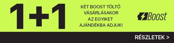 Minden második Boost vezeték nélküli töltőt most ingyen kapod!