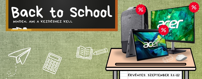 Back to School Akciók!