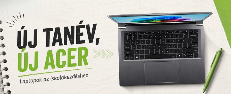 ÚJ TANÉV, ÚJ ACER