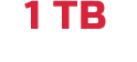 1TB HDD háttértár