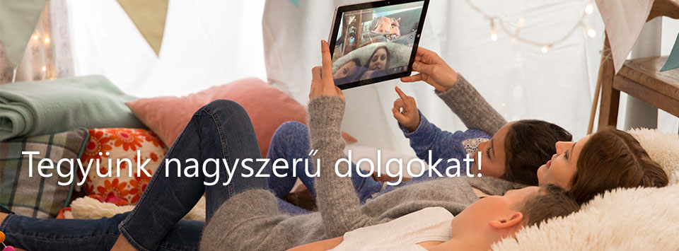 Tegyünk nagyszerű dolgokat!