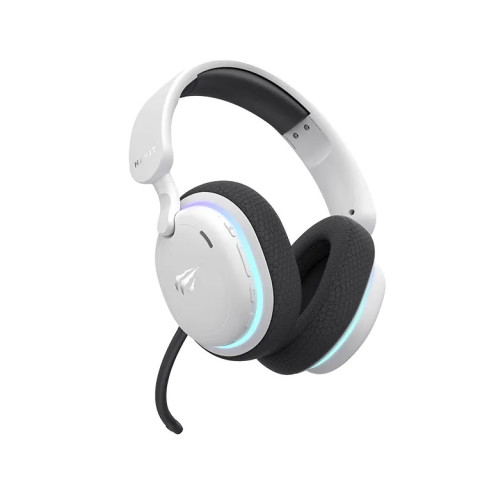 Havit Fuxi-H7 Premium Virtual 7.1 Vezeték Nélküli Gamer Fejhallgató - Fehér