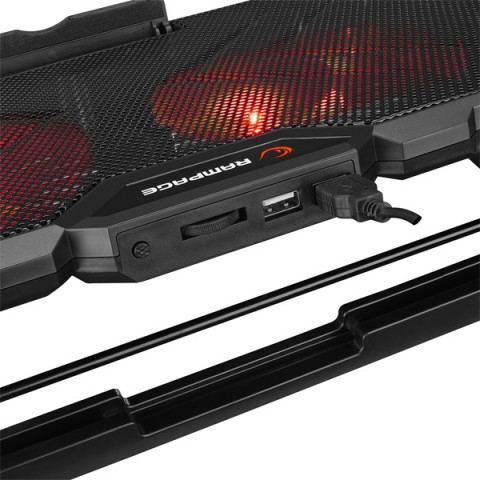 Rampage AD-RC12 GAMEZONE Notebook Hűtőpad 17"-ig