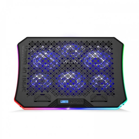 Spirit of Gamer AIRBLADE 1200 RGB Gamer Notebook Hűtőpad 17"