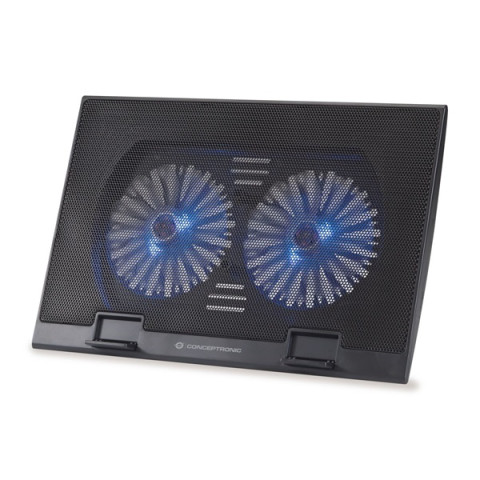Conceptronic THANA02B Gamer Hűtőpad 17"-ig