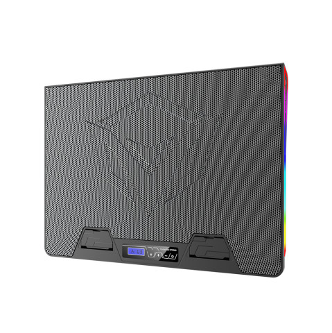 Meetion laptop hűtő (1 nagy ventillátor) CP5050