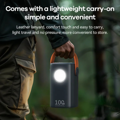 Remax Gutitan Series RPP-100 Kültéri Powerbank 60000mAh - 100W - Kék
