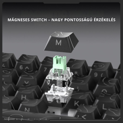 Onikuma G67 Magnetic Switch Gamer Billentyűzet