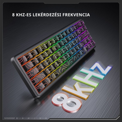 Onikuma G67 Magnetic Switch Gamer Billentyűzet