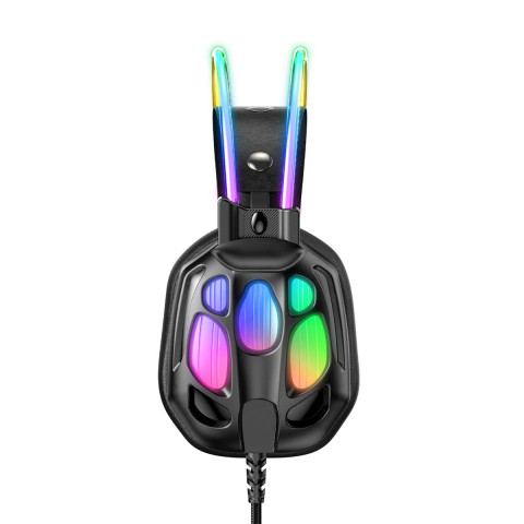 Onikuma X89 Vezetékes Gamer Fejhallgató RGB világítással