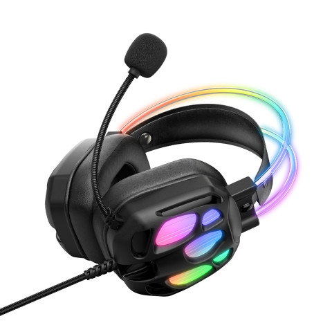 Onikuma X89 Vezetékes Gamer Fejhallgató RGB világítással