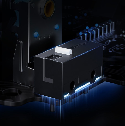 MCHOSE A7 PRO S Vezeték Nélküli 2.4G Gamer Egér - Fehér