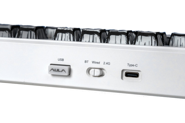 AULA F75 Vezeték Nélküli Mechanikus Gamer Billentyűzet - Comic