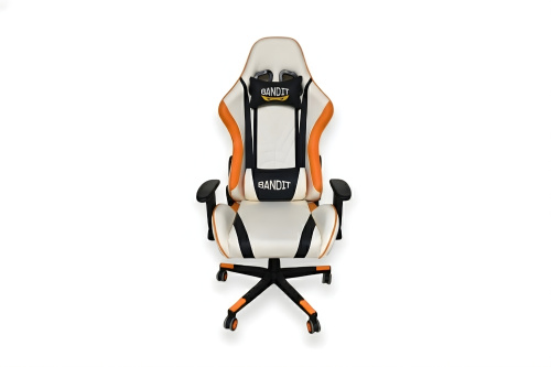 BANDIT Blaze Gamer szék Fehér/Narancs/Fekete