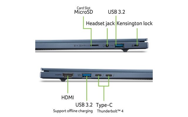 Acer Swift Go Ultrabook - SFG14-75-750Y OLED