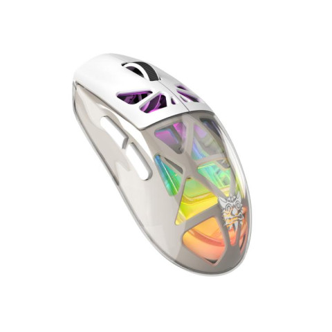 Onikuma CW930 Tri-Mode Vezeték Nélküli Gamer Egér - Fehér