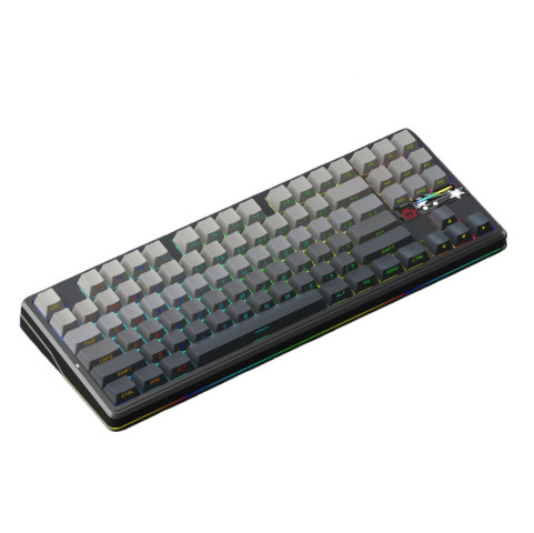 AULA F87 PRO V2 Vezeték Nélküli Mechanikus Gamer Billentyűzet - Fekete