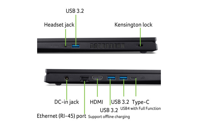 Acer Nitro V 15 - ANV15-A31-R7J4