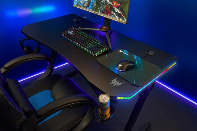 Acer Predator Rift Gaming Desk RGB Gamer Asztal
