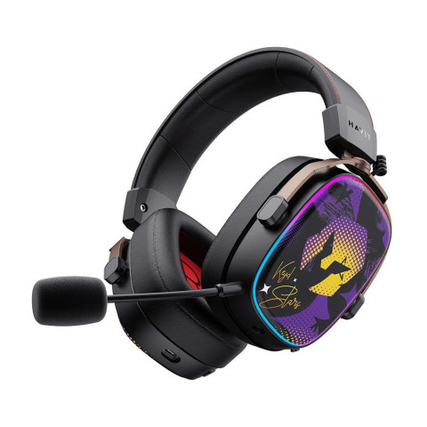 Havit H2039BG x VKS Special Edition Tri-Mode Vezeték Nélküli Gamer Fejhallgató