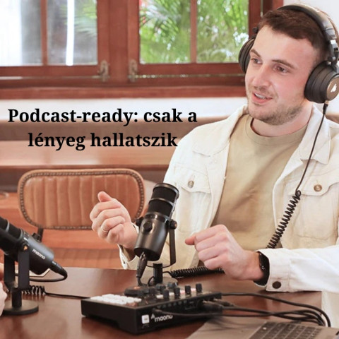 MAONO PD400X USB/XLR Dynamic Streamer/Podcast Mikrofon - Fekete