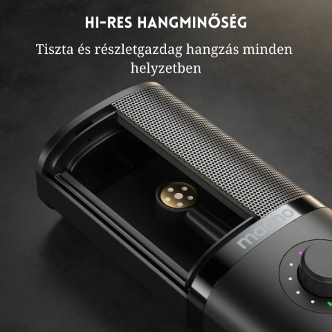 MAONO PM450S USB Streamer/Gamer Mikrofon Kit RGB - Fekete