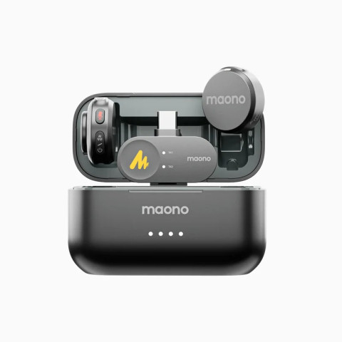MAONO Wave T5 Csiptethető Vezeték Nélküli Zajszűrős Mikrofon Kit