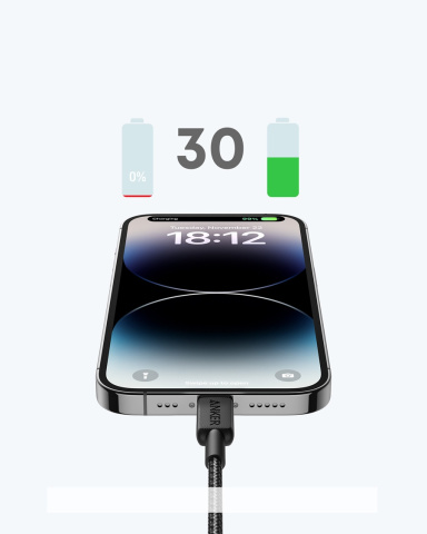 Anker 322 USB-C/Lightning Kábel