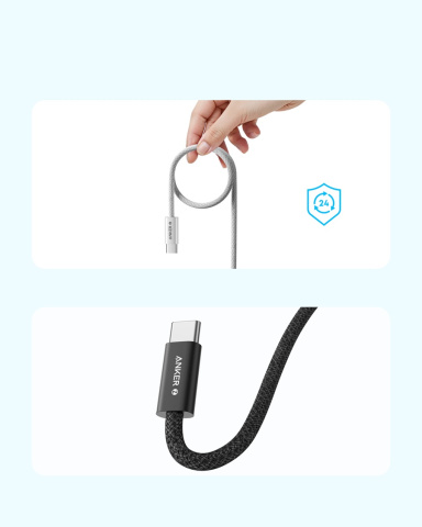 Anker Zolo 240W USB-C kábel