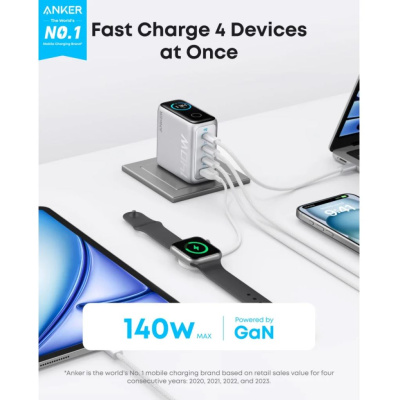 Anker 140W 4-Port PD 3.1 Hálózati Töltő