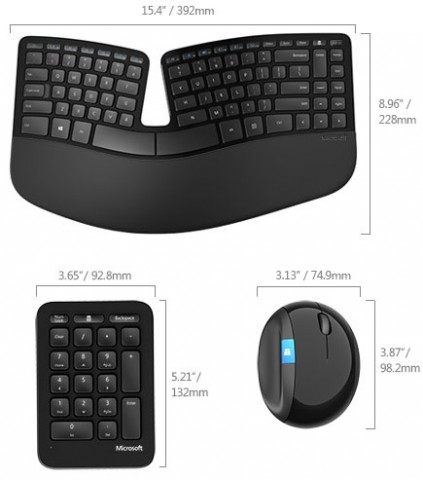 Microsoft Sculpt Ergonomic Desktop