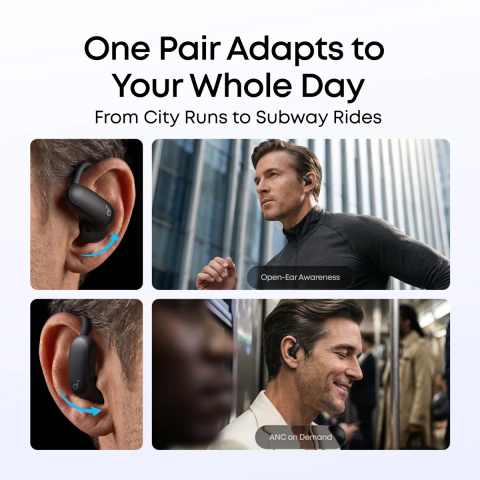 Anker Soundcore AeroFit 2 Pro - Vezeték Nélküli Bluetooth Fülhallgató