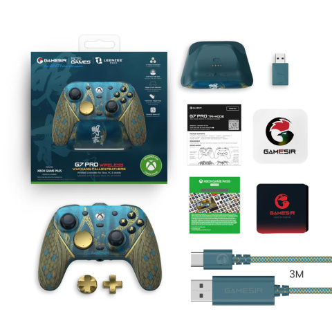GameSir G7 Pro Tri-Mode Vezeték Nélküli Kontroller - Wuchang Special Edition