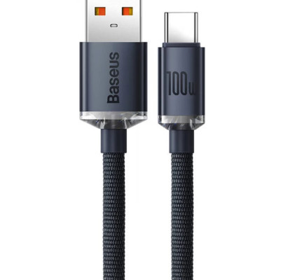 Baseus Crystal Shine 100W USB-C kábel 2m