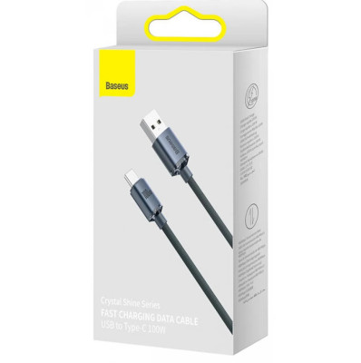 Baseus Crystal Shine 100W USB-C kábel 2m