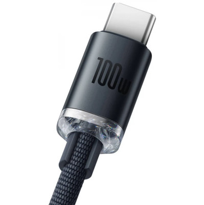 Baseus Crystal Shine 100W USB-C kábel 2m