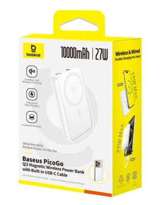 Baseus PicoGo Qi2 10000mAh powerbank