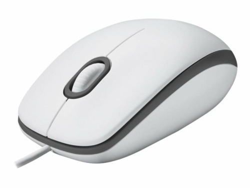 Logitech M100 Vezetékes Egér - Fehér
