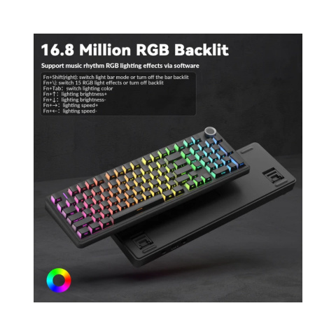 AULA F99 PRO Vezeték Nélküli Mechanikus Gamer Billentyűzet