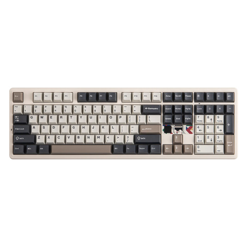 AULA F108 PRO V2 Tri-Mode Vezeték Nélküli Mechanikus Gamer Billentyűzet - Retro