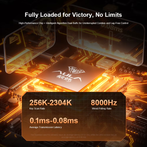 AULA AG75 PRO eSport Magnetic Switch Mechanikus Gamer Billentyűzet