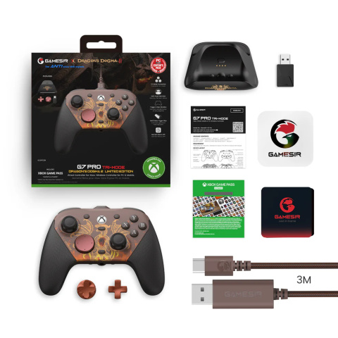 GameSir G7 Pro Tri-Mode Vezeték Nélküli Kontroller - Dragon´s Dogma 2 Special Edition