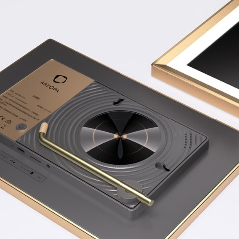 Arzopa D10 Digitális Képkeret - 10,1" - Arany