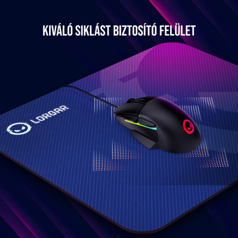 LORGAR Main 133 Gamer Egérpad - M