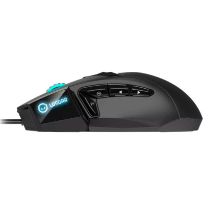 LORGAR Pro Stricter 579 Vezetékes Gamer Egér - Fekete