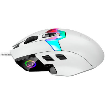 LORGAR Pro MSP80 Vezetékes Gamer Egér - Fehér