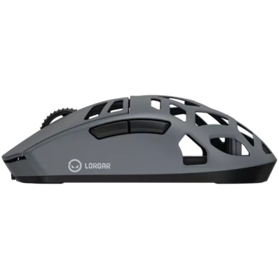 LORGAR Elite MSE90W Tri-Mode Gamer Egér - Gunmetal Szürke