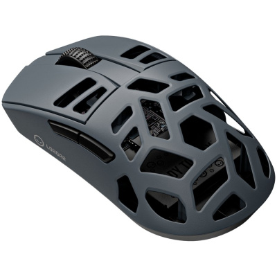 LORGAR Elite MSE90W Tri-Mode Gamer Egér - Gunmetal Szürke
